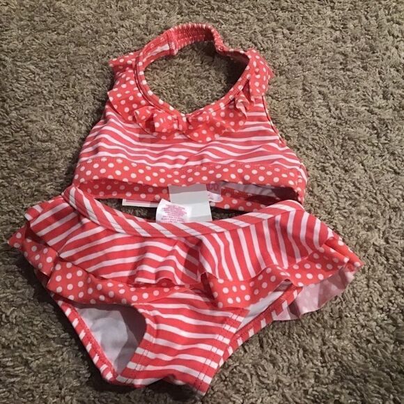 𝅺CIRCO two piece baby swimsuit 12 months NWT - Picture 1 of 5